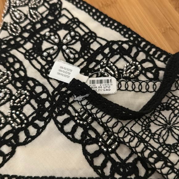 Woven Beaded Hair Scarf - Picture 4 of 4